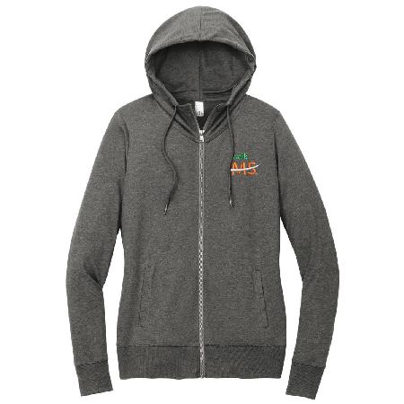 Ladies French Terry Full Zip Hoodie